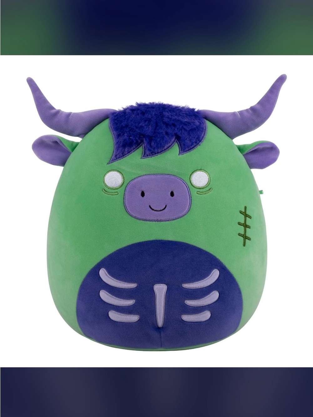 NOT IN STORES YET Calton the zombie longhorn cow squishmallow select series